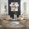 Kimist White Vases Set/2, by Uttermost, 4.5" width x 20" height x 4.5" depth thumbnail 3