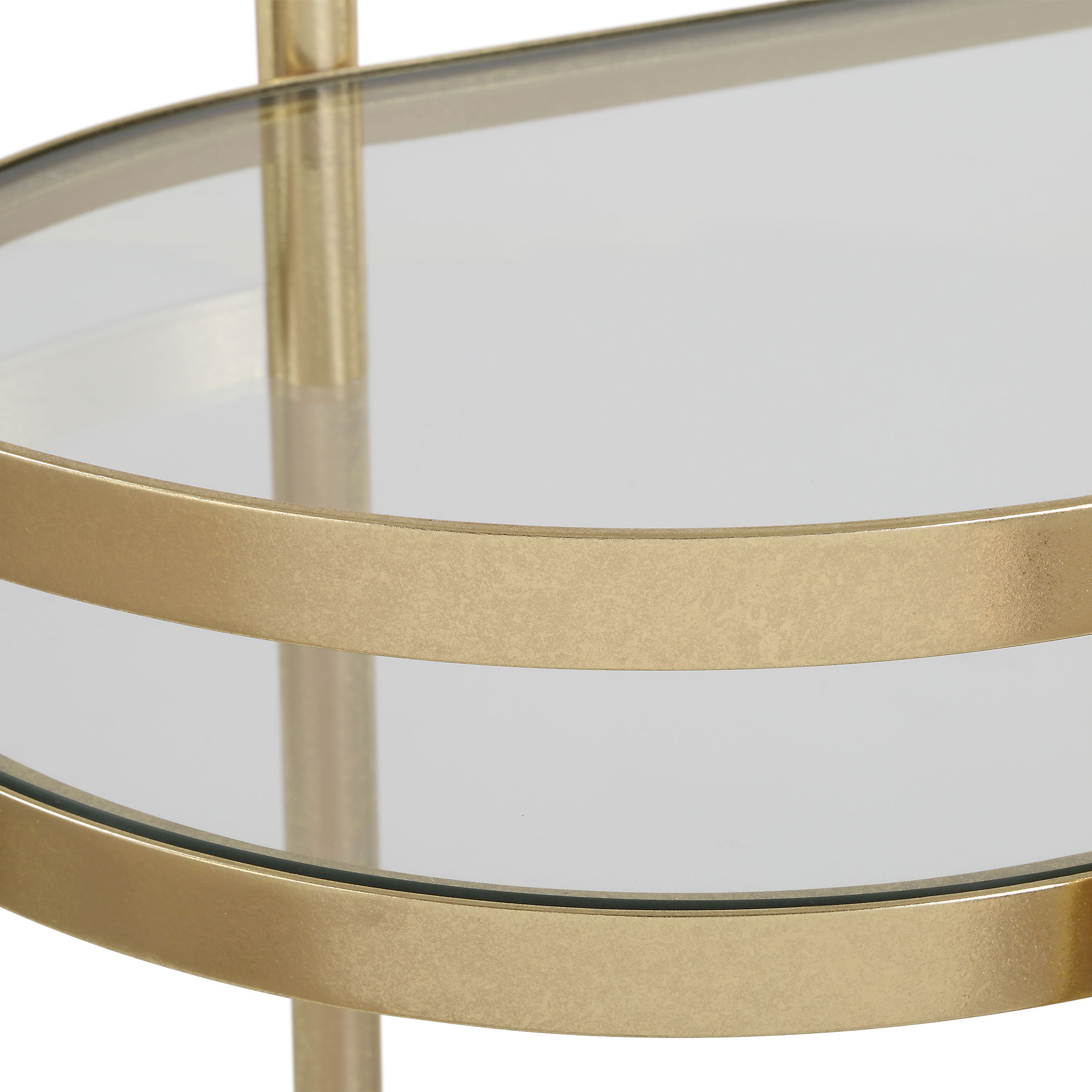 Isabelle Gold Bar Cart large image 