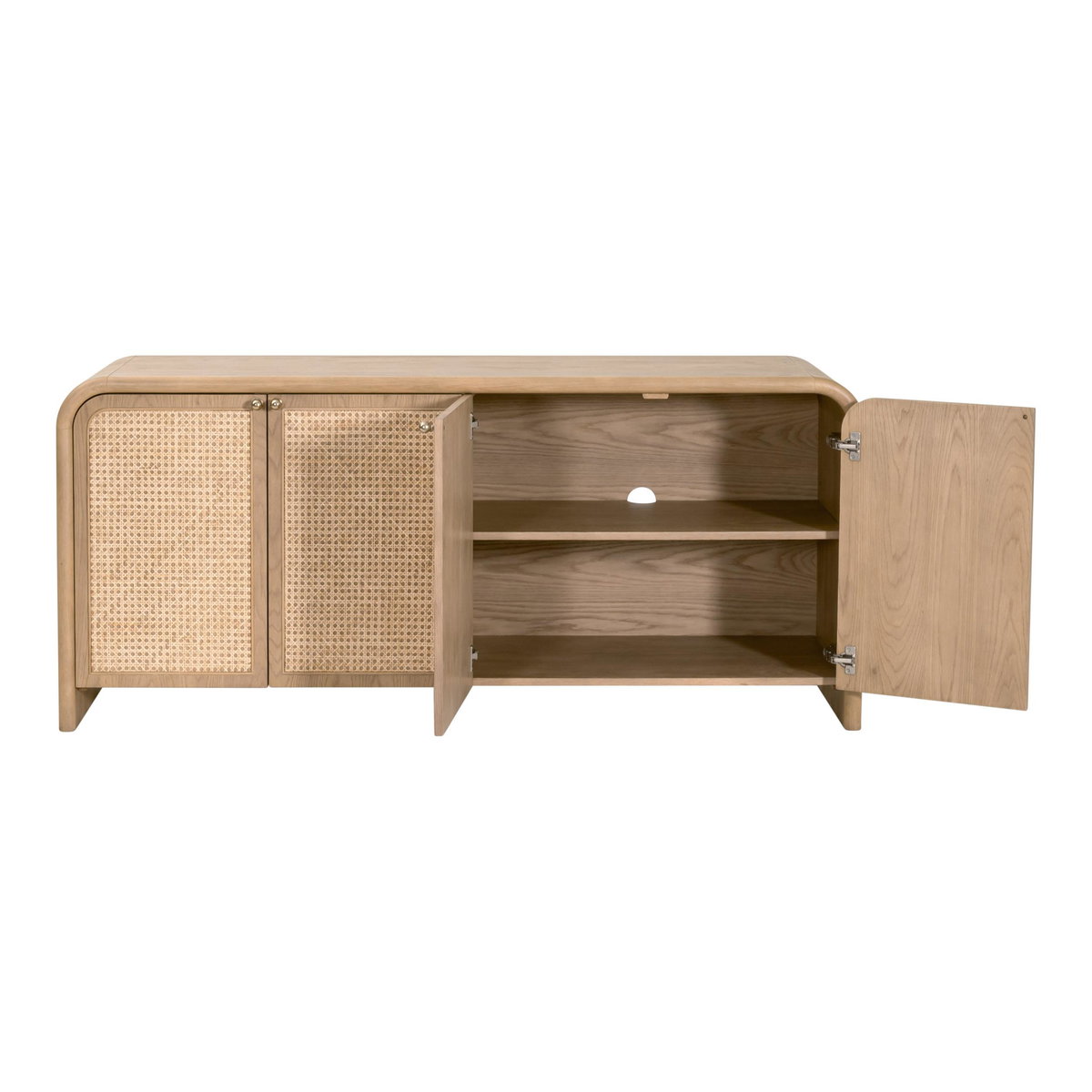 Cannes Media Sideboard, Cabinets & Sideboard by Essentials for Living, 71.5" width x 32.5" height x 19" depth View 4
