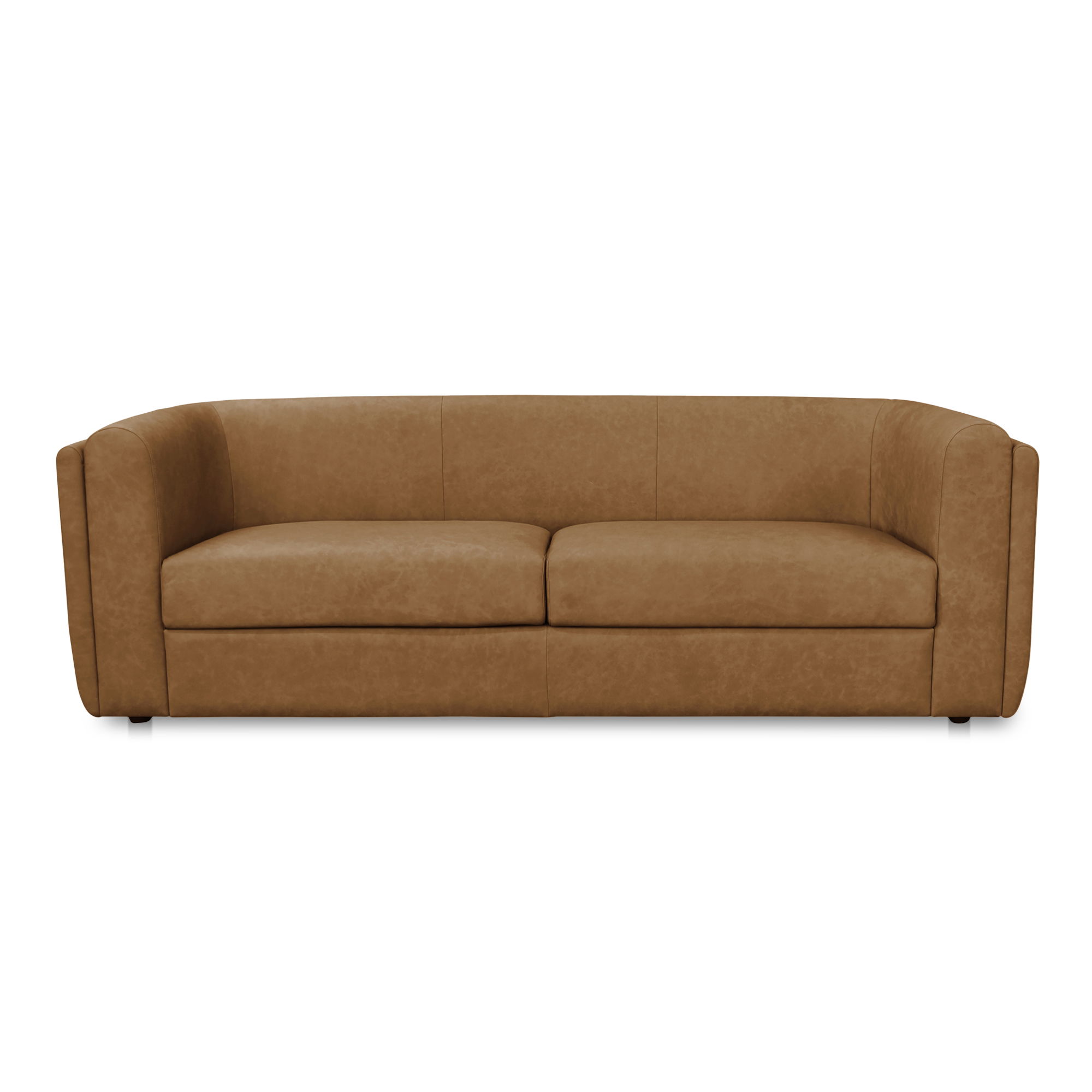 Alora Sofa Tan Leather large image 