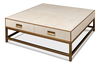 Gideon Shagreen Sq.Coffee Table, White thumbnail 20
