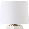 On Edge Chalk White Table Lamp thumbnail 6