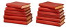 Shagreen Books, Set Of 12, Rooibos Tea, Decor by Sarreid, 45848" length x 1" width x 45784" height thumbnail 1