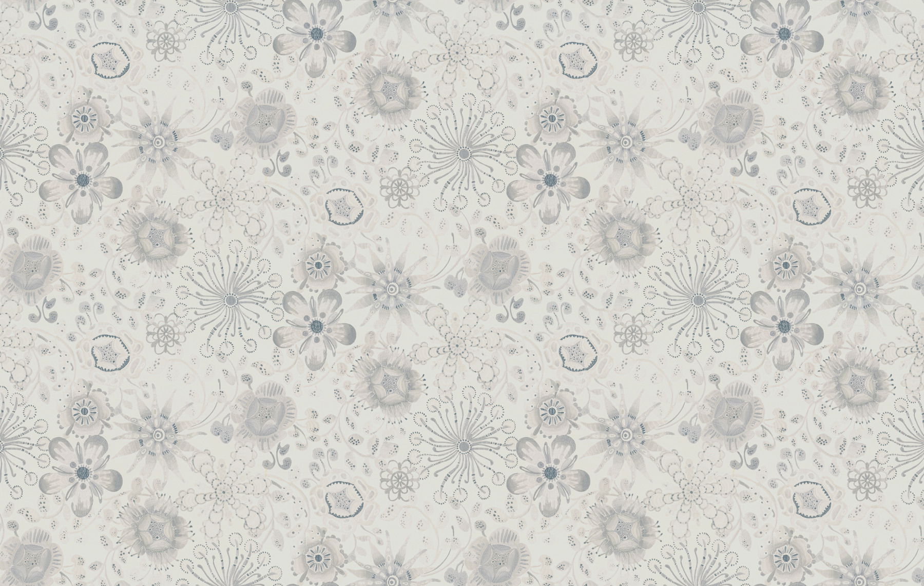 Magic Garden Grey Wallpaper large image 