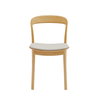 Hanna Dining Chair Leather Seat, Wheat (Set of 2), by Greenington, 18" length x 21.5" width x 30.75" height thumbnail 4