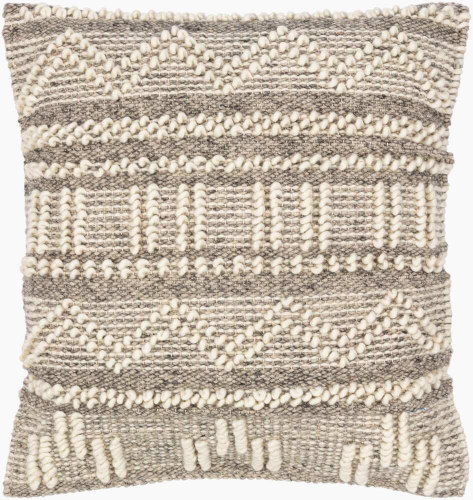 Faroe Accent Pillow Down, Decorative Pillow by Surya, 18" length x 18" width