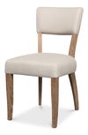 Rhett Chair, Dining Chair by Sarreid, 18" length x 24" width x 35" height thumbnail 1