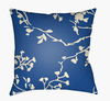 Chinoiserie Floral Accent Pillow, Decorative Pillow by Surya, 20" length x 20" width thumbnail