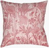 Chinoiserie Floral Accent Pillow, Decorative Pillow by Surya, 18" length x 18" width thumbnail
