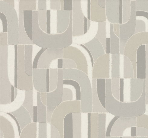 Sculpture Garden Grey Wallpaper
