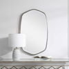 Duronia Brushed Silver Mirror 6 Duronia Brushed Silver Mirror thumbnail 6