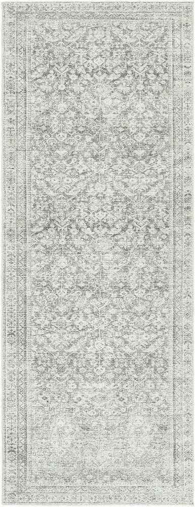 Collins Avenue Machine Woven Rug, by Surya, 7'2.61" length x 2'6.71" width