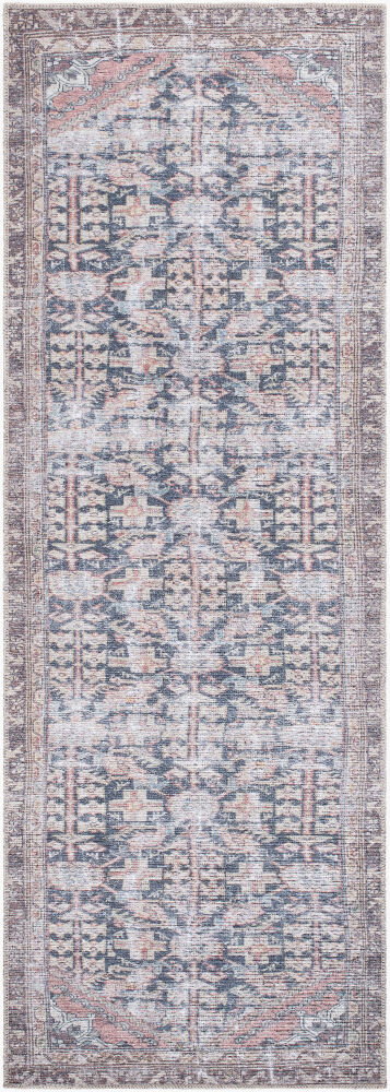 Vinny Machine Woven Rug, by Surya, 7'10.49" length x 2'7.5" width