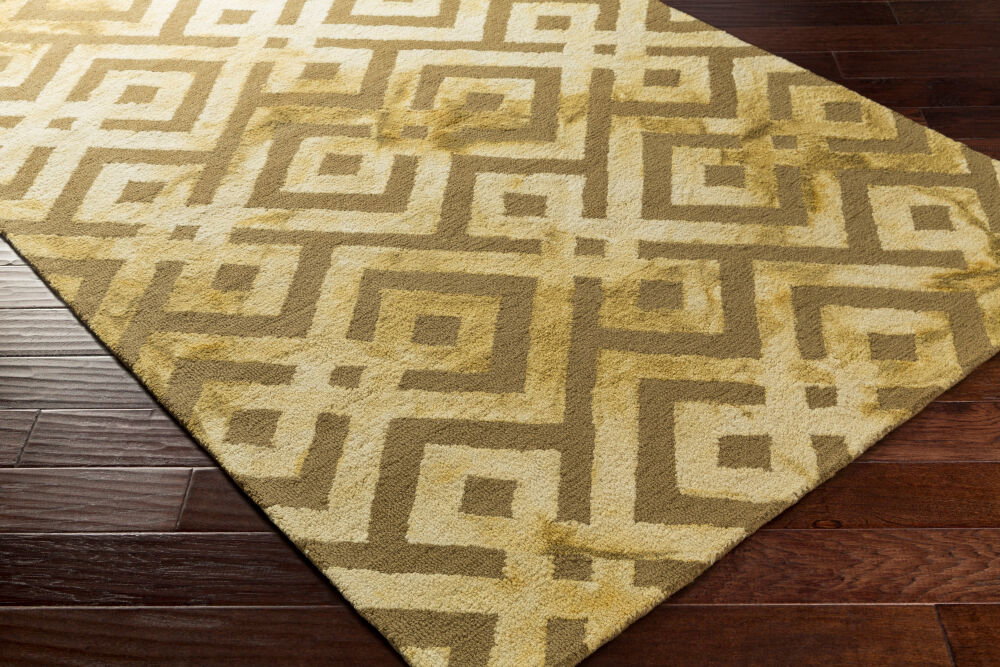 Serafina Handmade Rug, by Surya, 1'6" length x 1'6" width