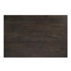 Glenn Round Dining Table Dark Brown, by Moe's Home, 60" width x 30" height x 60" depth thumbnail 5