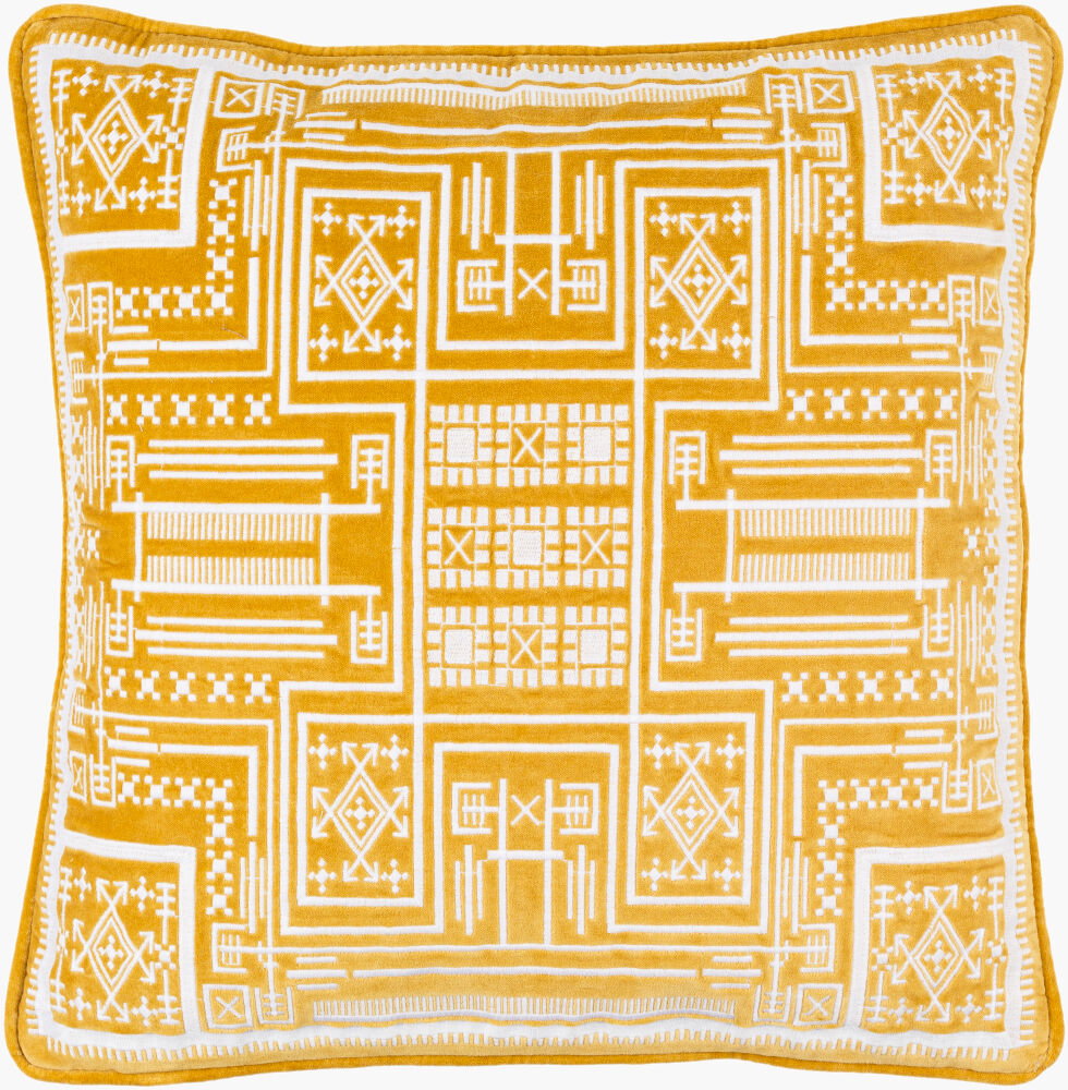 Camaxtli Accent Pillow, Decorative Pillow by Surya, 18" length x 18" width