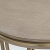 Elise Round Brass Side Table thumbnail 4