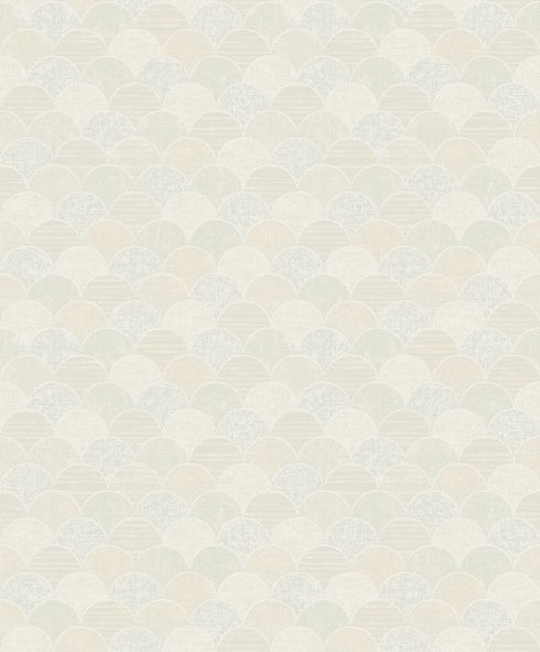 Mermaid Scales Soft Neutral Wallpaper