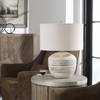 Prospect Striped Accent Lamp, Table Lamp by Uttermost, 17" width x 22" height x 17" depth thumbnail 2