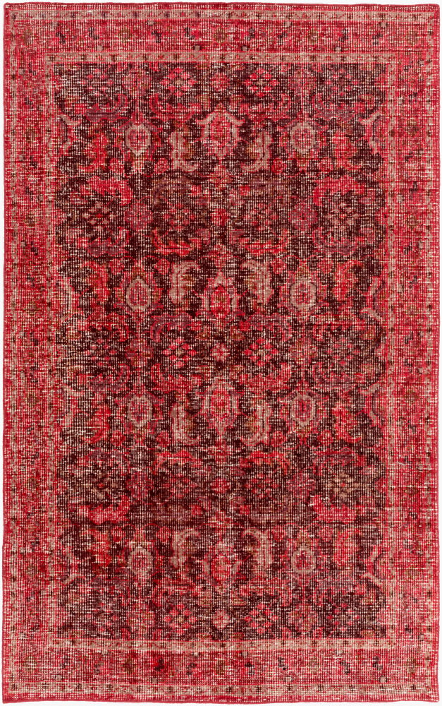 Zahra Handmade Rug, by Surya, 1'6" length x 1'6" width