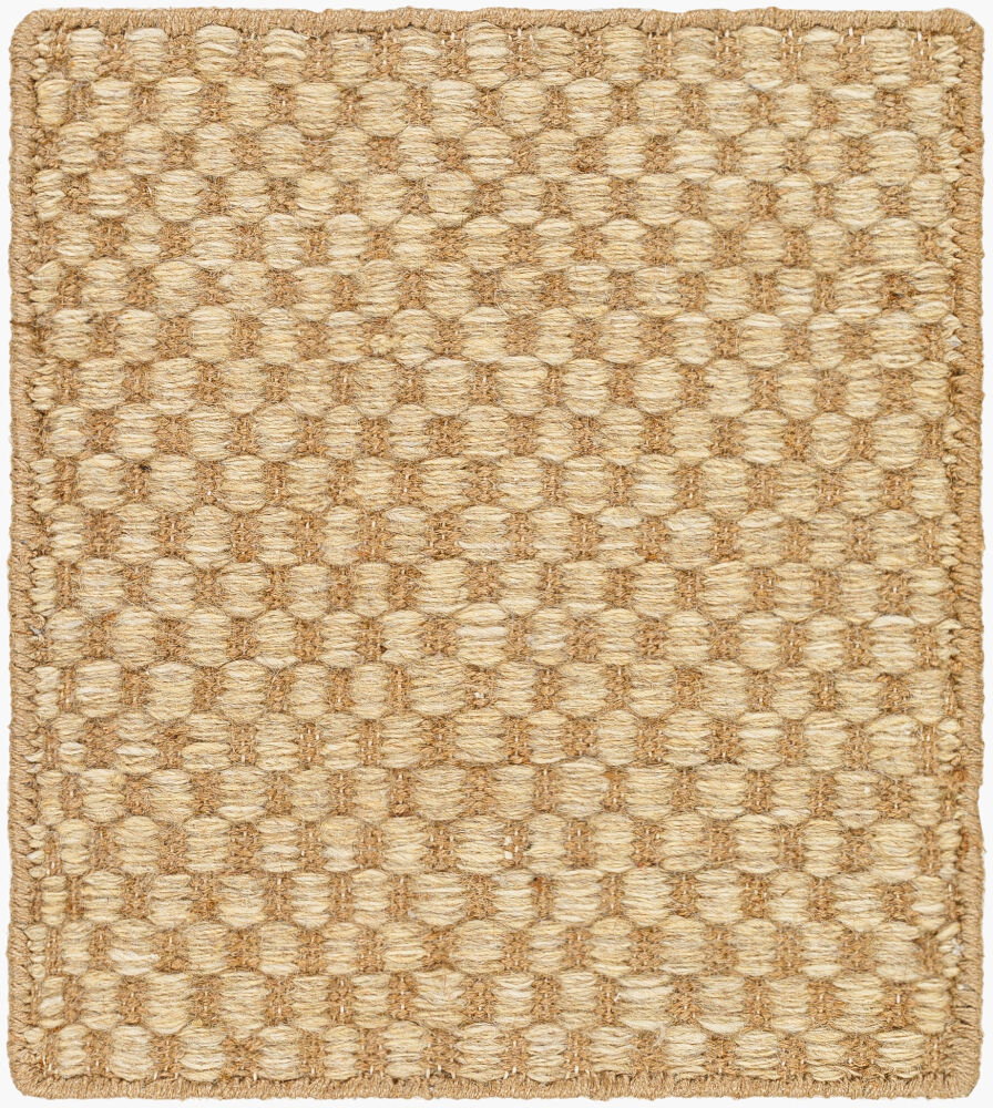 Bolton Handmade Rug, by Surya, 1'6" length x 1'6" width