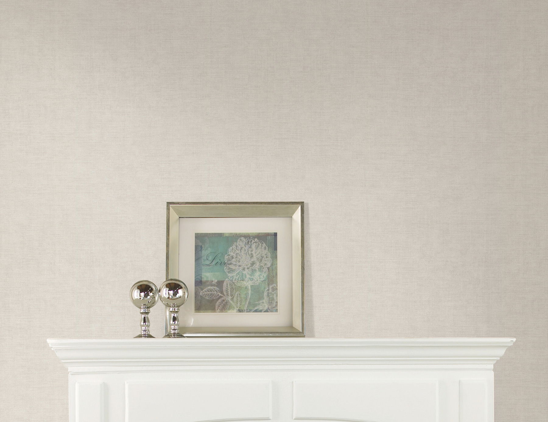Wire Mesh White Wallpaper large image 