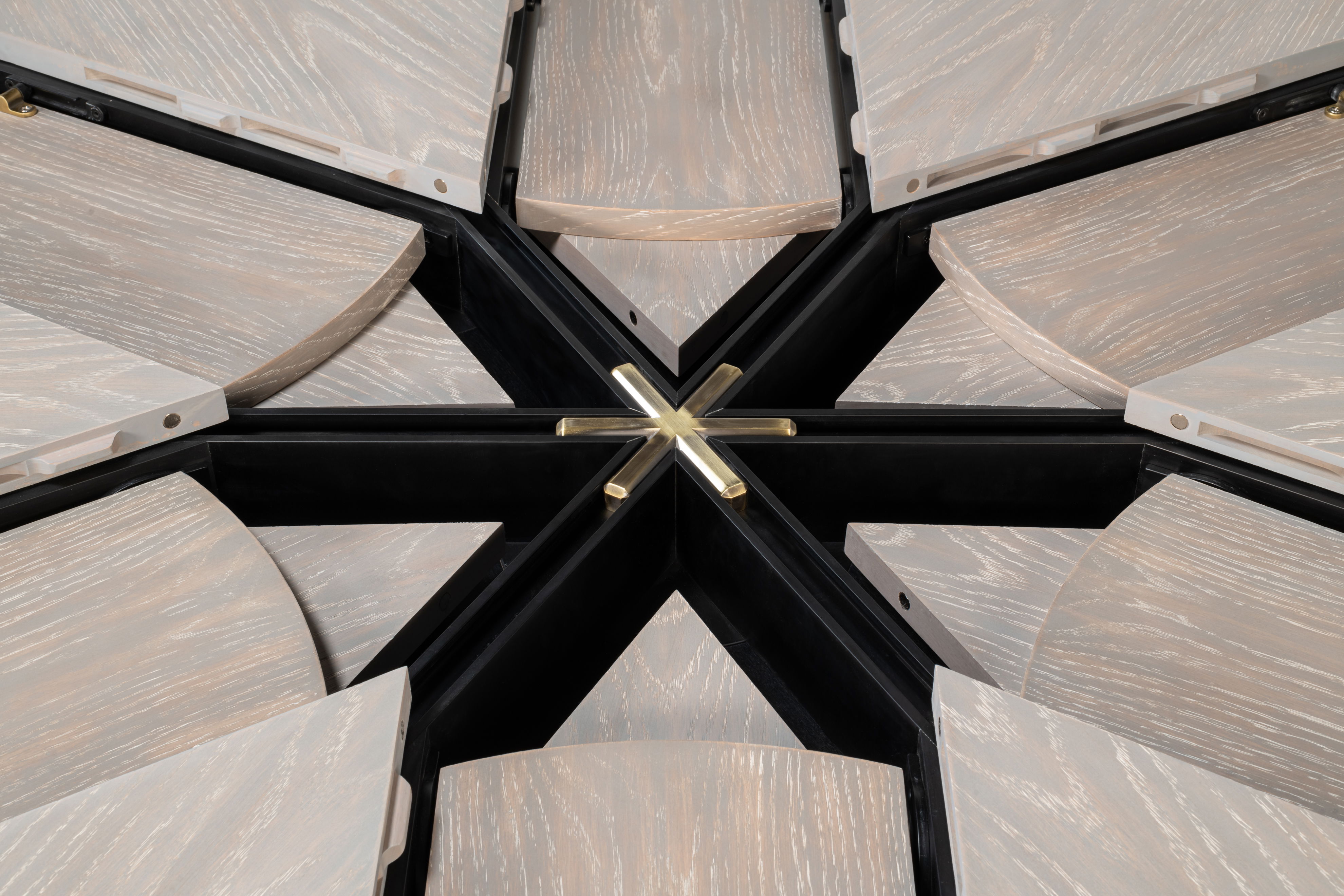 Tower Jupe Dining Table, Med,Moonskin large image 