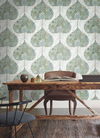 Mystic Forest Green & Teal Wallpaper 1 Mystic Forest Green & Teal Wallpaper thumbnail 1