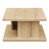 Casey Small Coffee Table Rustic Oak, by Moe's Home, 40" width x 16" height x 30" depth thumbnail 4