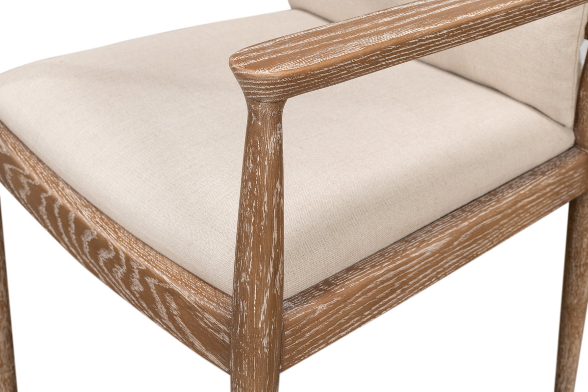 Tugen Armchair, by Sarreid, 2'2" length x 1'10" width x 3' height View 5