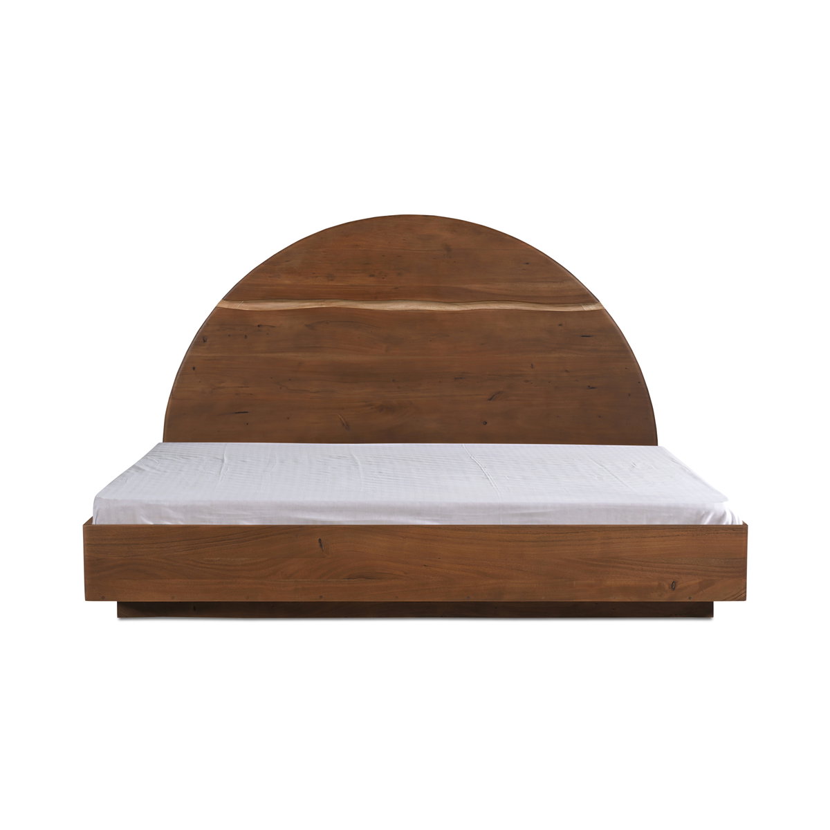 Watson Queen Bed Brown, by Moe's Home, 65" width x 50" height x 84" depth View 10