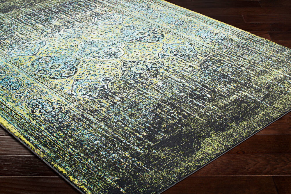 Mumbai Machine Woven Rug, by Surya, 1'3.75" length x 1'3.75" width