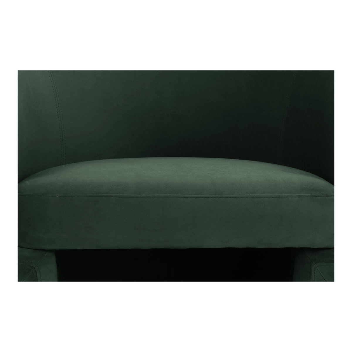 Franco Chair Dark Green, Accent Chair by Moe's Home, 27.5" width x 27.5" height x 28" depth View 5