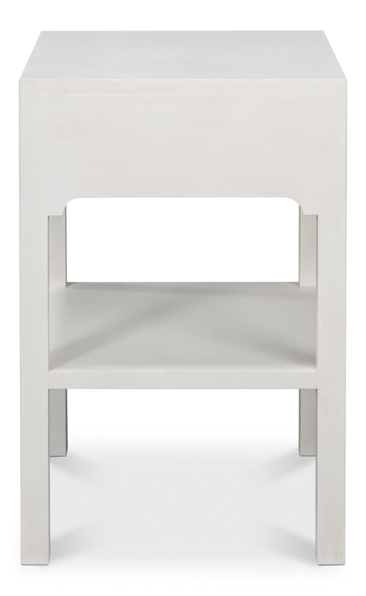 Windy Single Drawer Side Table, by Sarreid, 1'6" length x 1'10" width x 2'3" height View 4