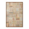 Loloi Parquet Wall Art, Wall Hanging, 61" length x 41" width thumbnail