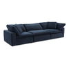 Clay Modular Sofa  Nocturnal Sky, Sectional Sofa by Moe's Home, 133.5" width x 32.5" height x 44.5" depth thumbnail 2
