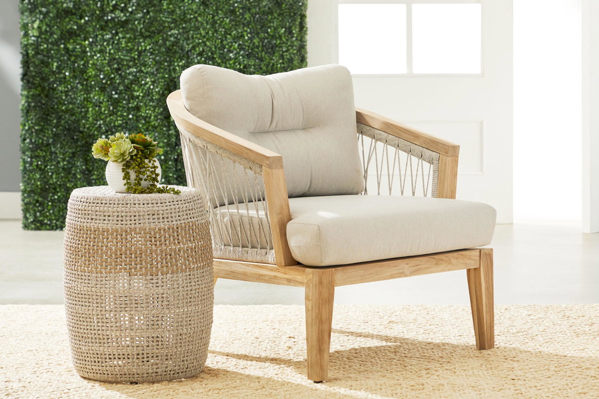 Web Outdoor Club Chair, Accent Chair by Essentials for Living, 30" width x 32" height x 30.5" depth View 15
