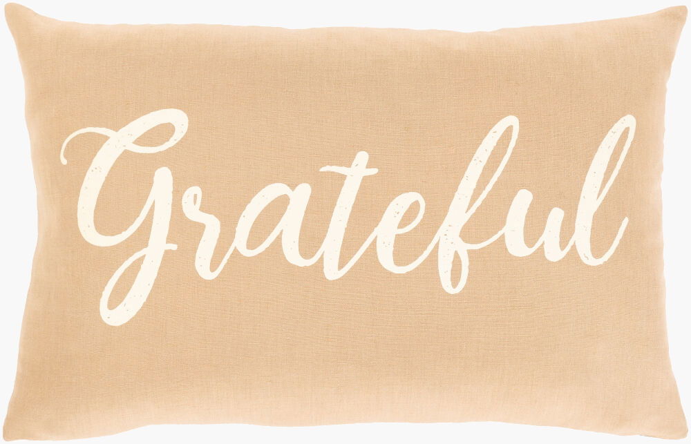 Blessings Lumbar Pillow, Decorative Pillow by Surya, 13" length x 20" width