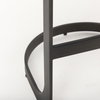 Tyson Backless 27.5in Seat Counter Stool | Brown Leather with Metal, Counter & Bar Stool by Mercana, 17.25" length x 17.5" width x 28" height thumbnail 8