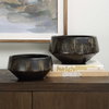 Bronze Duo Vases Set/2, by Uttermost, 11" width x 5.5" height x 11" depth thumbnail 3