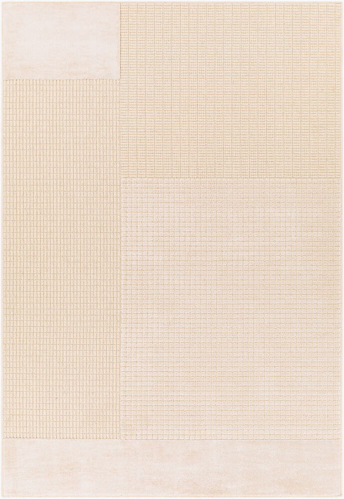Kingston Machine Woven Rug, by Surya, 1'3.75" length x 1'3.75" width