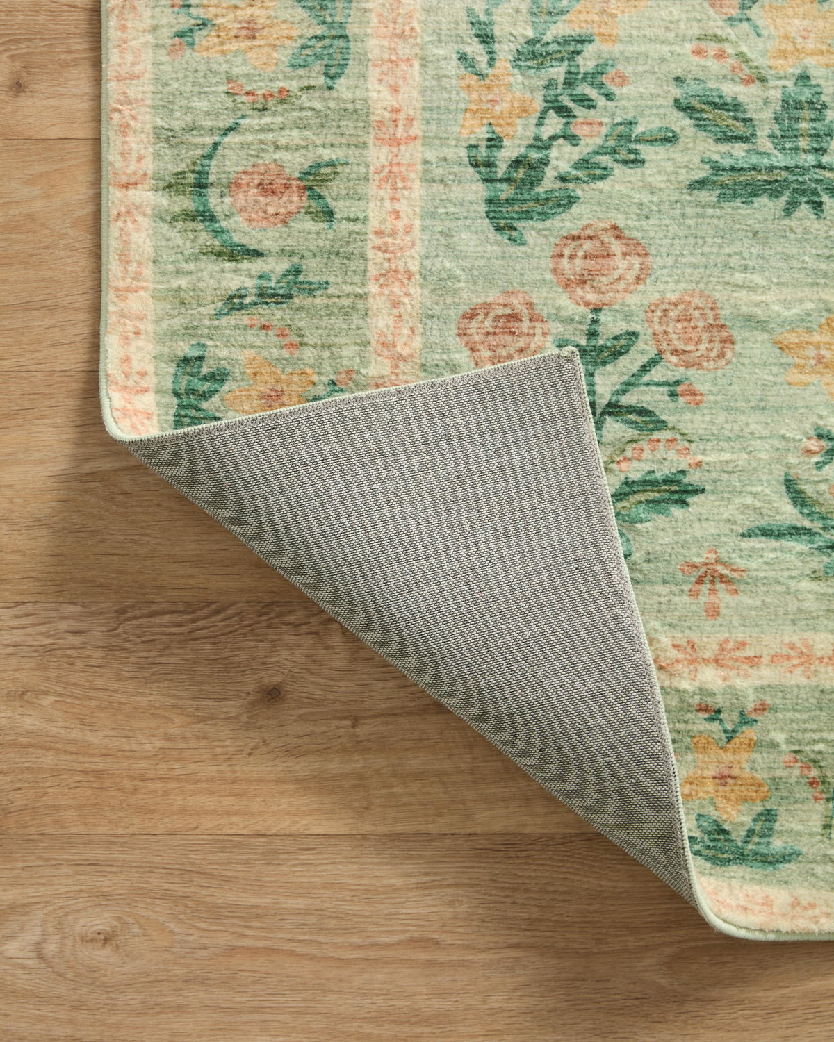 Rifle Paper Co. x Loloi Eden Rug, 2'6" length x 9'6" width View 6