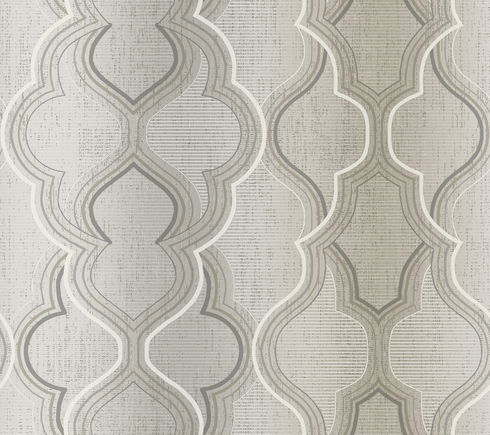Ombre Damask Neutral Wallpaper