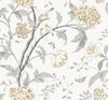 Teahouse Floral Neutral Wallpaper thumbnail 0