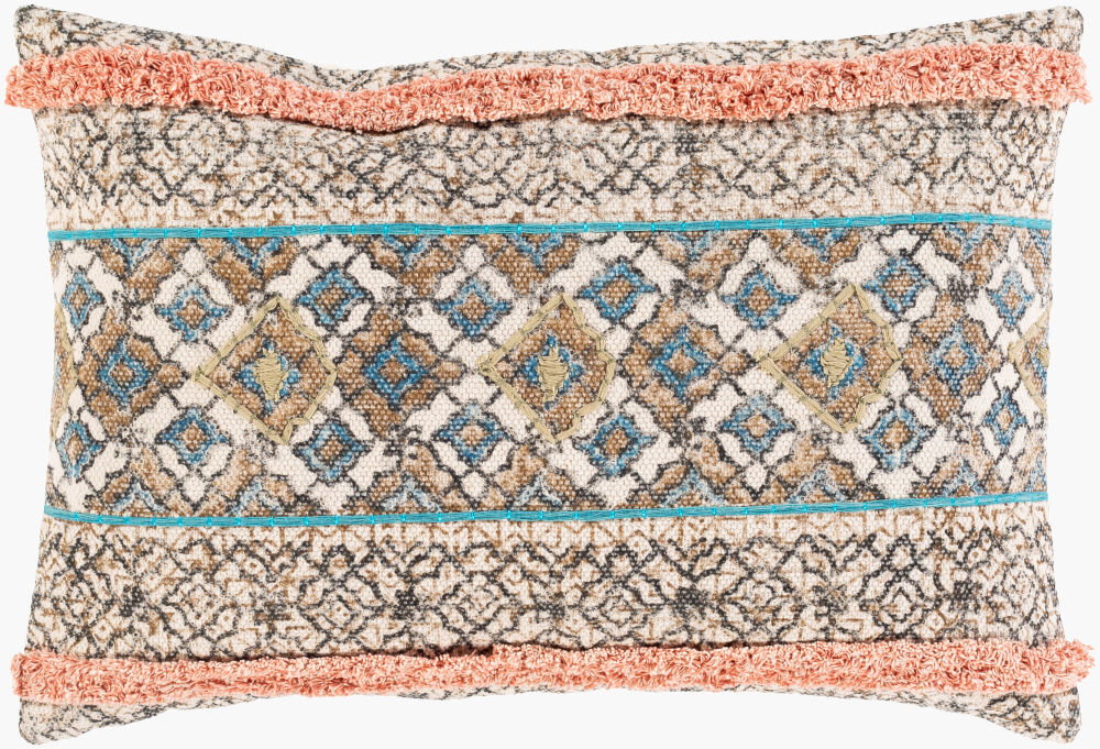 Dayna Lumbar Pillow, Decorative Pillow by Surya, 16" length x 24" width