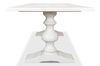 *Lionisio Trestle Table, Cortina White, Dining Table by Sarreid, 84" length x 41" width x 30" height thumbnail 6