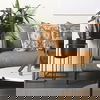 Lake Como  Tan Leather Three Seater Sofa thumbnail 2