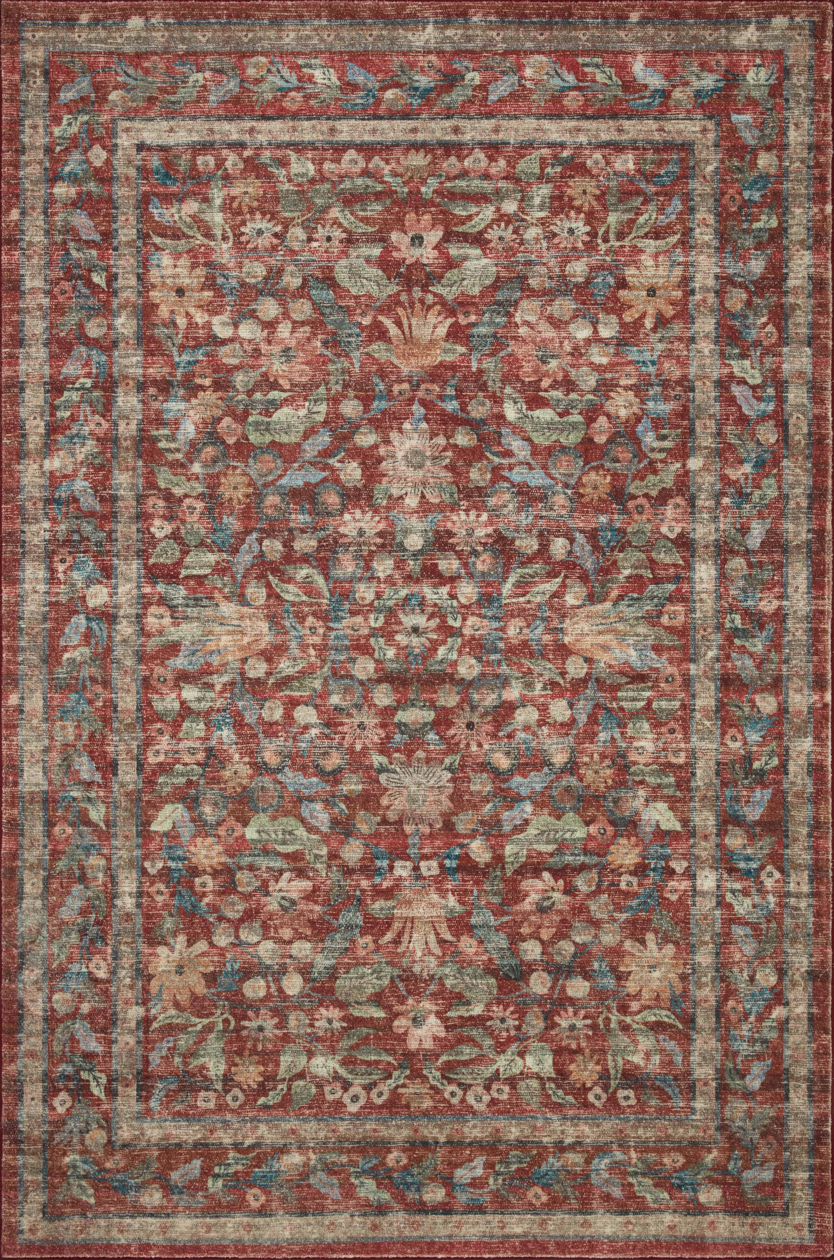 Rifle Paper Co. x Loloi Courtyard Rug large image 