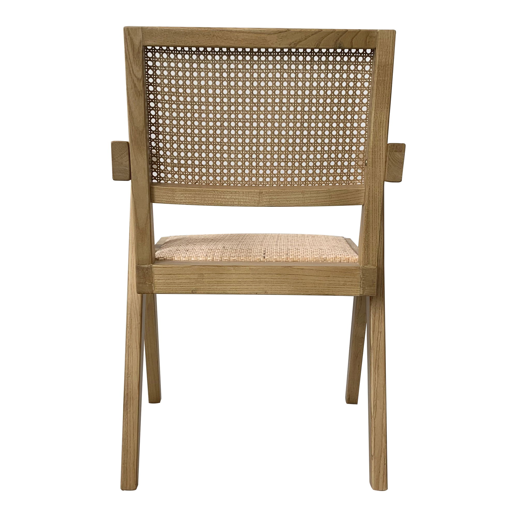 Takashi Chair Natural - Set Of Two, Dining Chair by Moe's Home, 20.1" width x 33" height x 20" depth View 6