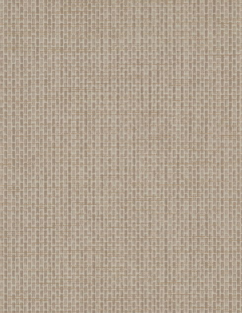 Petite Metro Tile Beige Wallpaper